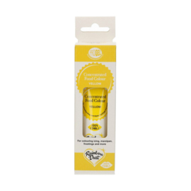 Rainbow Dust Pro gel YELLOW - GEEL levensmiddelen kleurstof