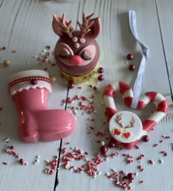 Kerst - cupcake topper uitsteker - Fmm