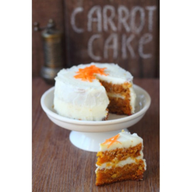 Carrot cake - bakmix - worteltjes taart - Paisley
