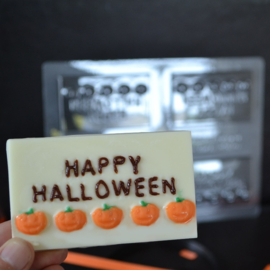 Happy Halloween - chocolade reep - chocolade mal - Halloween