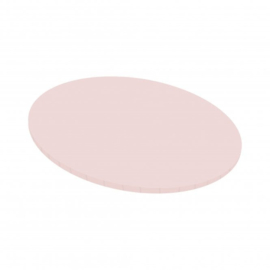 Baby roze - MDF - Cakeboards -  rond - extra draagkracht - div. afmetingen