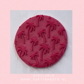 Palmboom patroon -  Debosser - Fondantstempel