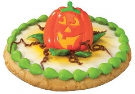 Jack o lantern Pompoen Cupcake Ringen 6/pk