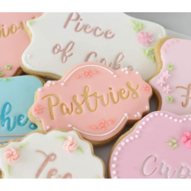 PME Cookie and Cake Plaque Style 3 Set/2
