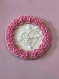 Mama Bloemenhart -  Fondantstempel - Debosser