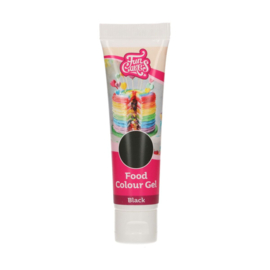 FunCakes Food Colour Gel Black 30 g | Zwarte Kleurstof Gel