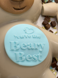 You're the beary best - Cakepop Message Stamp