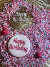 Happy Birthday - Cakepop Message Stamp