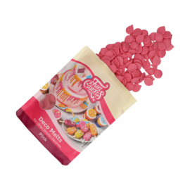 roze Deco Melts / candy melts 250g Funcakes