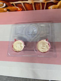 KERSTBAL  - Chocolade mal - 3-Delig