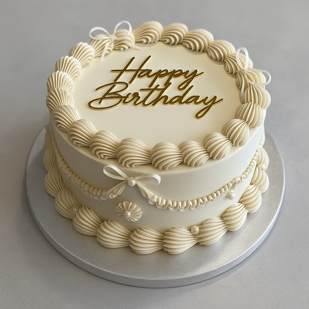 Zilveren Cake Drum  30,5 cm rond Funcakes