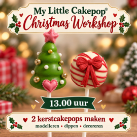 My Little Cakepop® Christmas Workshop | Kerstcakepops Maken | 13 december Eindhoven