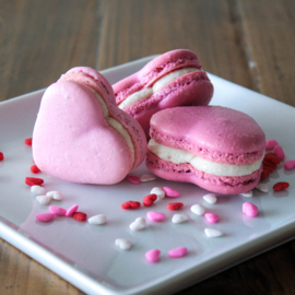 Silikomart Heart Macaron Mat