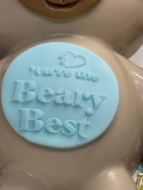 You're the beary best - Cakepop Message Stamp