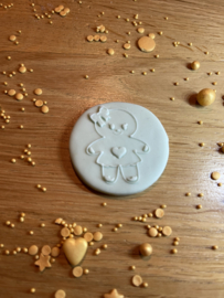 Peperkoek meisje - fondant stempel - PartyStamp - Debosser