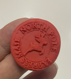 North Pole Express Mail - Cakepop Message Stamp