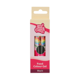 FunCakes Food Colour Gel Black 30 g | Zwarte Kleurstof Gel