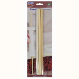 Bamboe Cake dowels 12 per pak