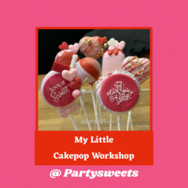 My Little Cakepop mold Workshop incl. High Tea