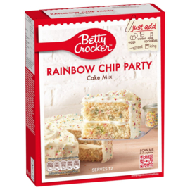 Betty Crocker Rainbow Chip Cake Mix 425 g | Funfetti Cake & Cakepops