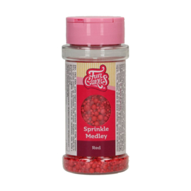 Rode - Red - Sprinkle mix / Medley - Funcakes