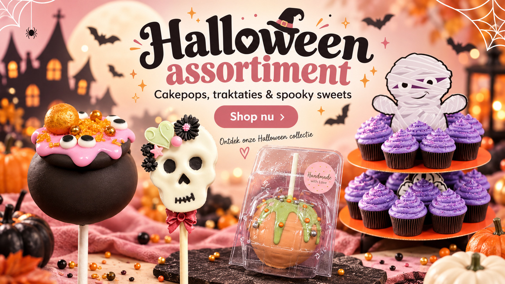 Bekijk ons Halloween Assortiment bakspullen
