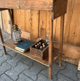 Bijzettafel hal tafel sidetable plant VERKOCHT