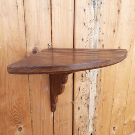 Wandschap console hout origineel VERKOCHT