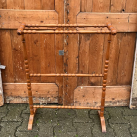 Wasrek origineel hout handdoekrek droogrek