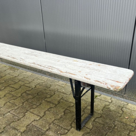 Bank tuinbank hout 219 sidetable VERKOCHT