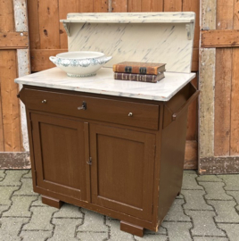 Kaptafel toilet bad tafel sidetable commode