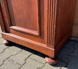 Kast met la origineel 1930 eiken VERKOCHT