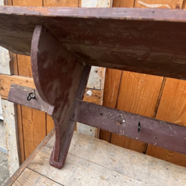 Kapstok wandmodel regaal 142 cm origineel