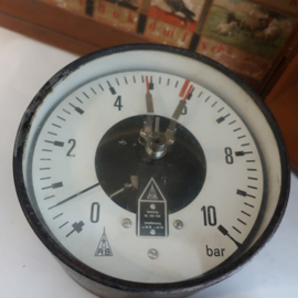 Meter manometer groot model VERKOCHT