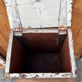 Kist transportkist hout origineel industrie 49 cm