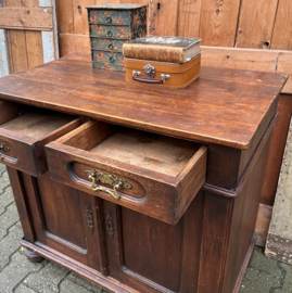 Halkast commode lage kast origineel VERKOCHT