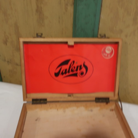 Talens verf kistje hout origineel VERKOCHT