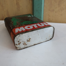 Olie blik olie Motul motor oil barn found