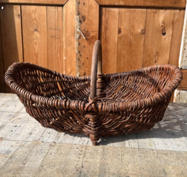 Plukmand mand origineel bloemenmand