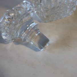 Karaf whisky fles met stop kristal VERKOCHT