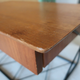 Wandschap rek vintage mid century VERKOCHT
