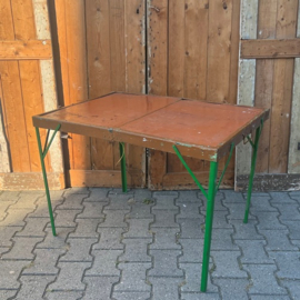Camping tafel origineel Frankrijk VERKOCHT