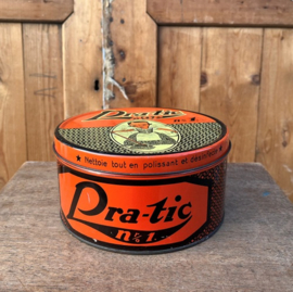 Blik Pra-tic mop nummer 1 origineel  18 cm
