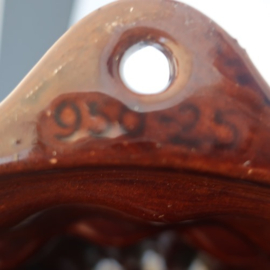 Puddingvorm aardewerk bruin tulband 25 cm