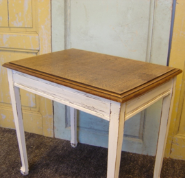 Haltafel 75 x 53 x 72,5 side table 1930 VERKOCHT