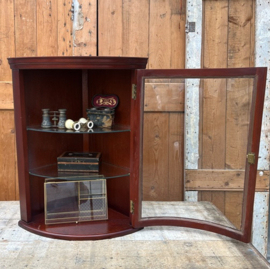 Vitrine kastje sier hoek pronk Engeland