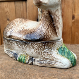 Schaal pate hert ree origineel 25,5 cm