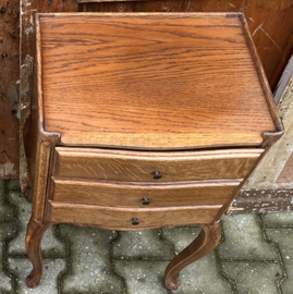 Nachtkastjes origineel Frankrijk brocante VERKOCHT