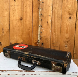 Koffer zwart origineel instrument gebruikt