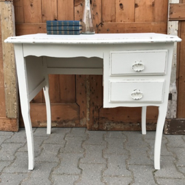 Buro bureau kinderbureau wit Queen Ann VERKOCHT